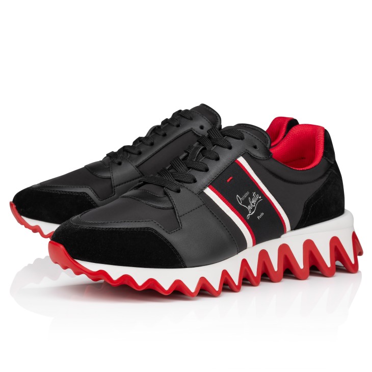 Christian Louboutin Nastroshark Men Sneakers Black | VIFPHA-468