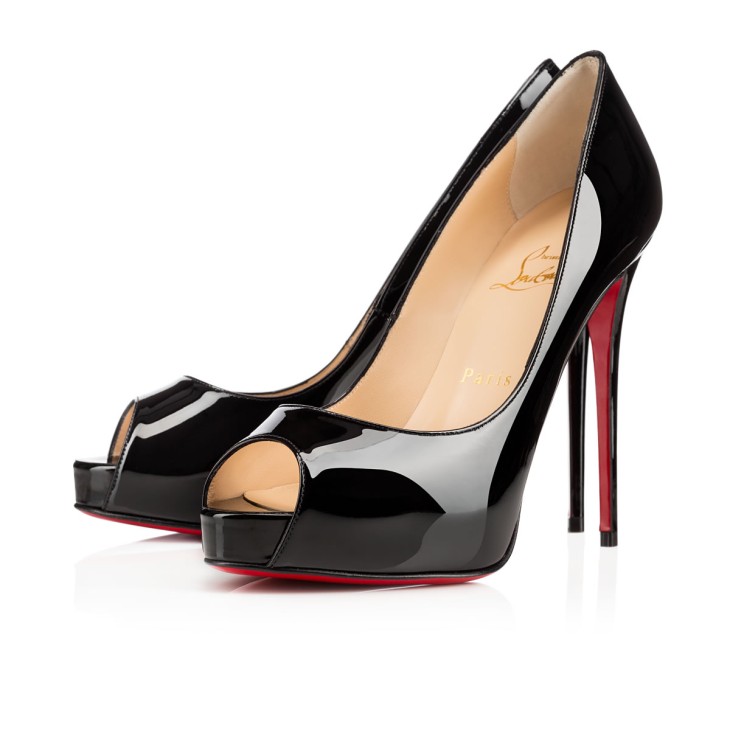 Christian Louboutin New Very Privé Women Platform Shoes Black | HYCELX-053