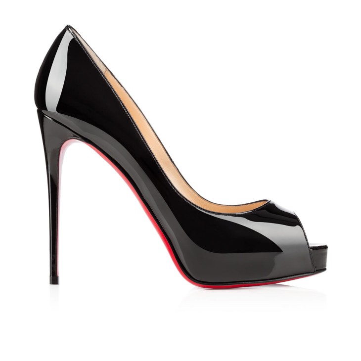 Christian Louboutin New Very Privé Women Platform Shoes Black | HYCELX-053