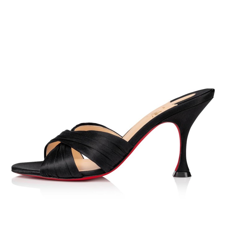 Christian Louboutin Nicol is Back Women Sandals Black | VATKPR-934