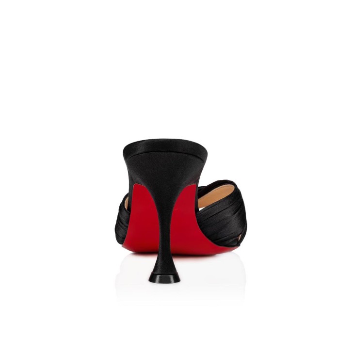 Christian Louboutin Nicol is Back Women Mules Black | NJVATM-273