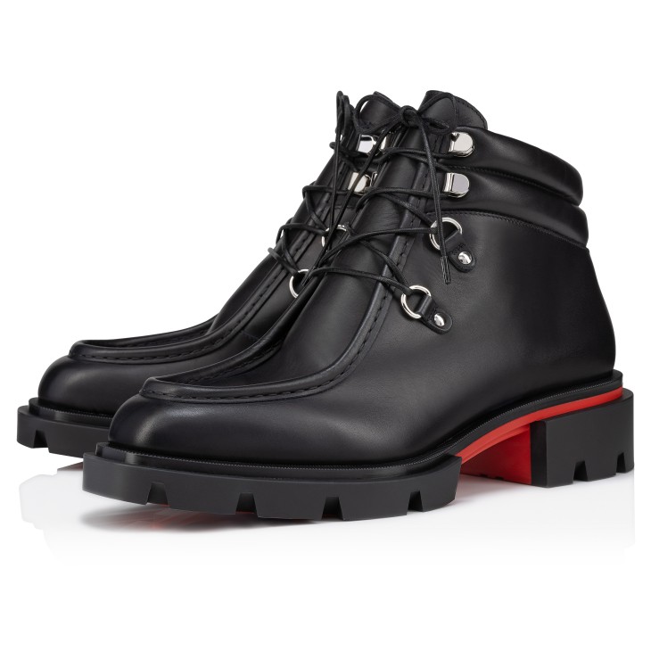 Christian Louboutin Our Pabelito Men Boots Black | IUJSTF-381