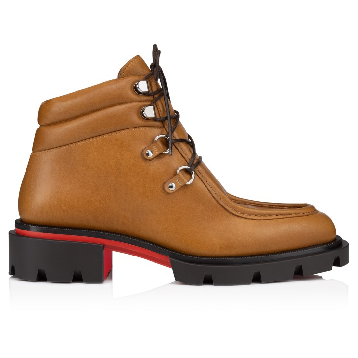 Christian Louboutin Our Pabelito Men Boots Brown | ZGVABF-183