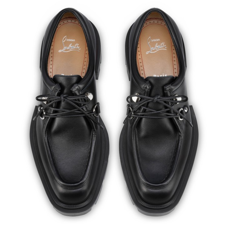 Christian Louboutin Our Pabelito Men Buckle Shoes Black | SXAMOV-319