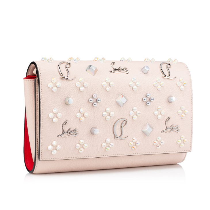 Christian Louboutin Paloma Women Clutch Bags Cream | FBWOIL-702