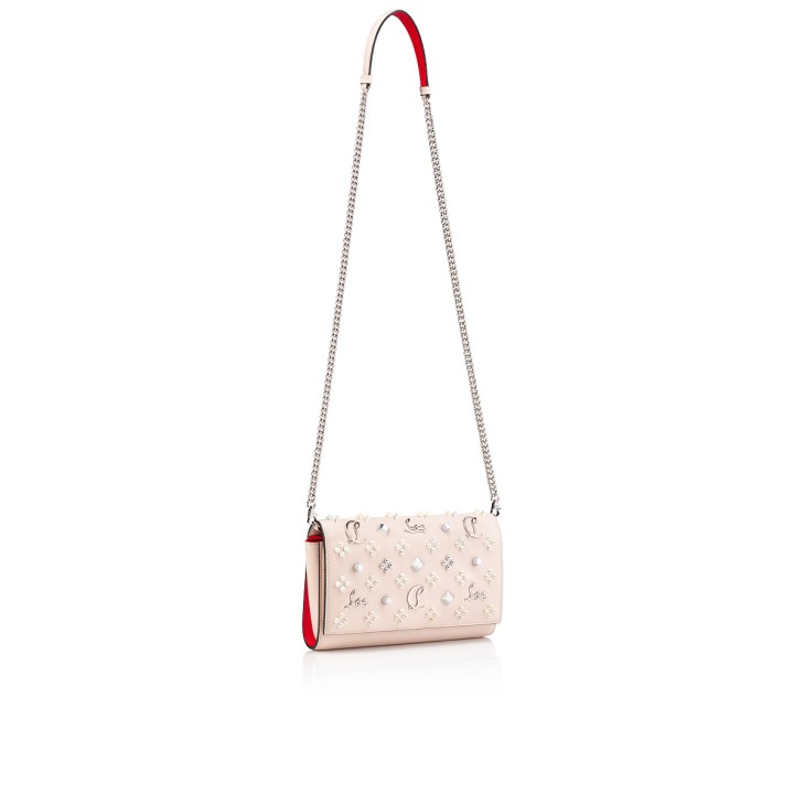 Christian Louboutin Paloma Women Clutch Bags Cream | FBWOIL-702