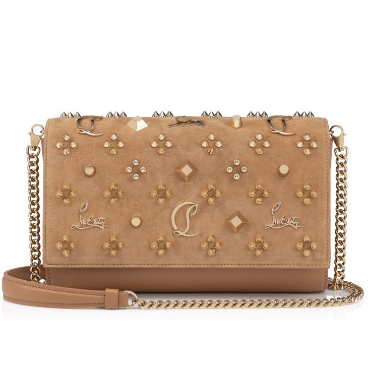 Christian Louboutin Paloma Women Clutch Bags Brown | DNALSQ-241