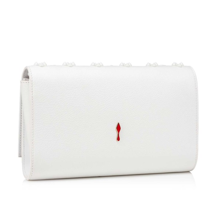 Christian Louboutin Paloma clutch Women Shoulder Bags White | BQYLMF-610