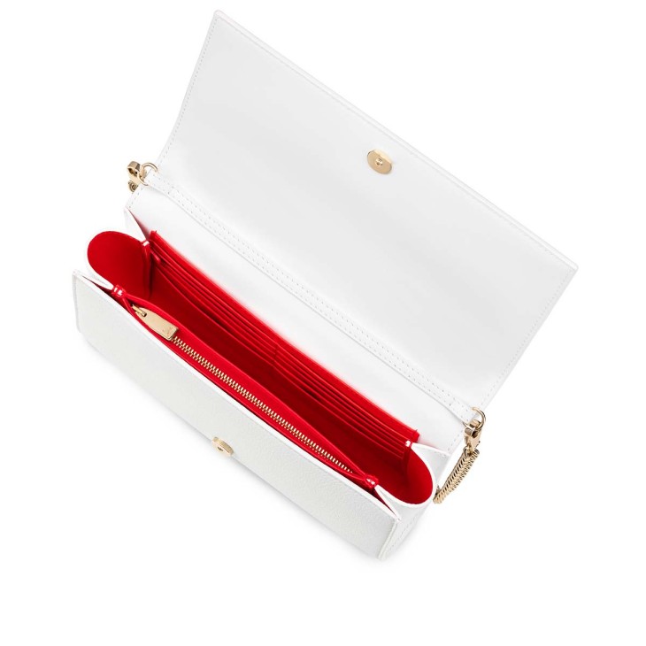 Christian Louboutin Paloma clutch Women Shoulder Bags White | BQYLMF-610