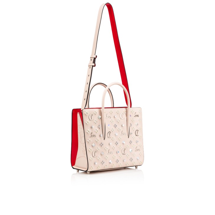 Christian Louboutin Paloma medium Women Shoulder Bags Cream | DUWJHB-157