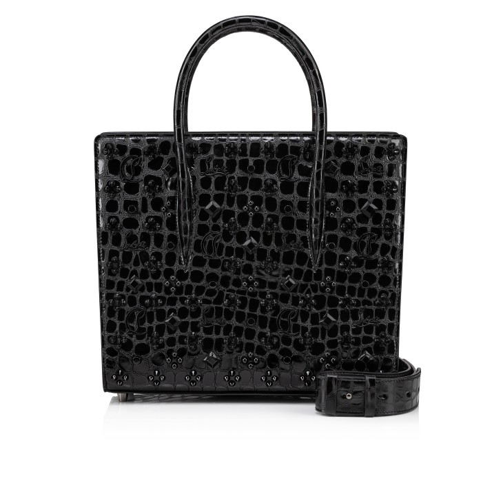 Christian Louboutin Paloma medium Women Shoulder Bags Black | PLQVSN-350