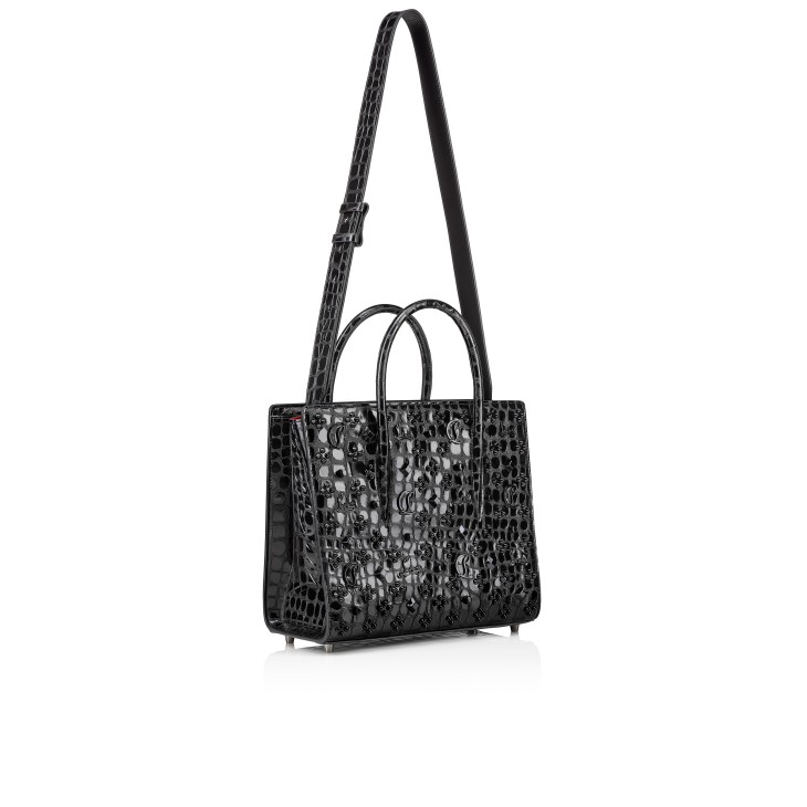 Christian Louboutin Paloma medium Women Shoulder Bags Black | PLQVSN-350