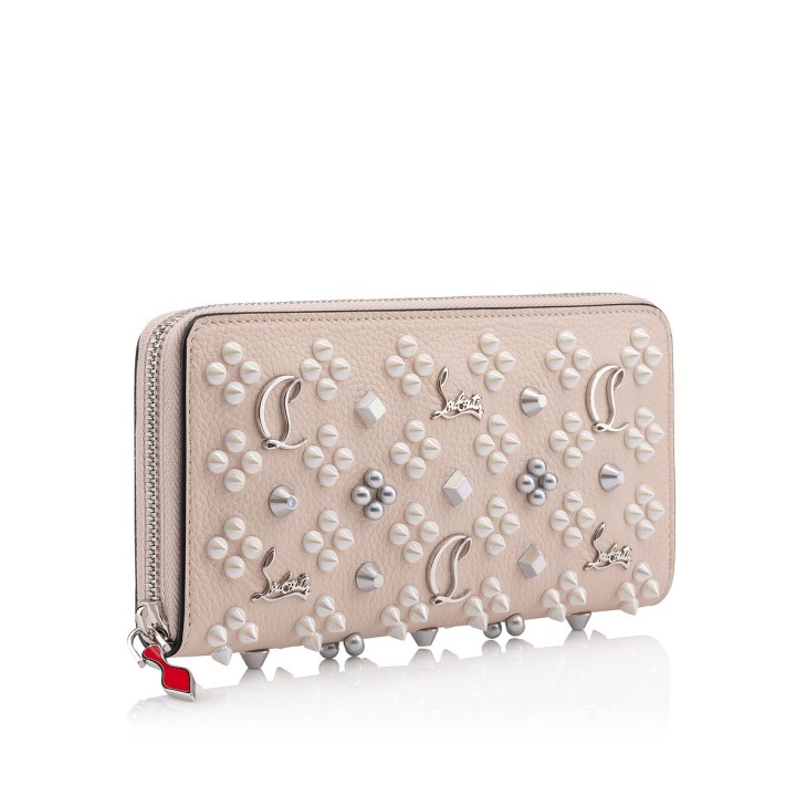 Christian Louboutin Panettone Women Wallets Cream | ICKLNQ-143