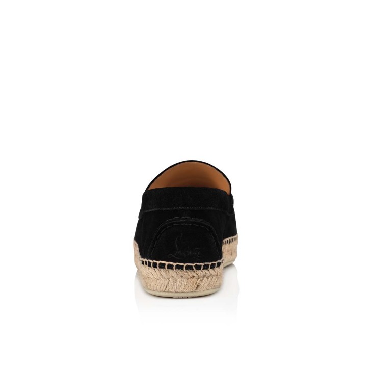 Christian Louboutin Paquepapa Men Espadrilles Black | ETAMJD-037