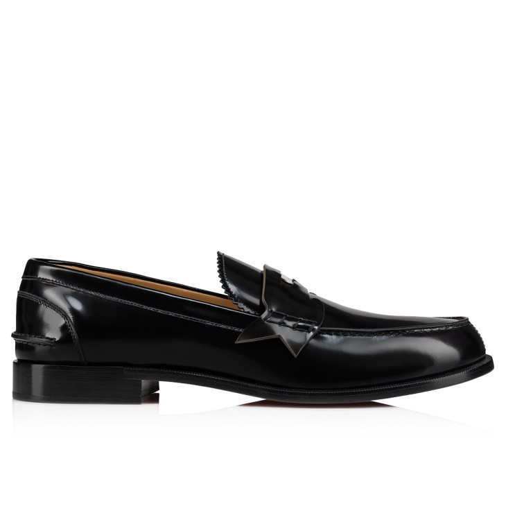 Christian Louboutin Penny Men Moccasins Black | BHPSGC-816