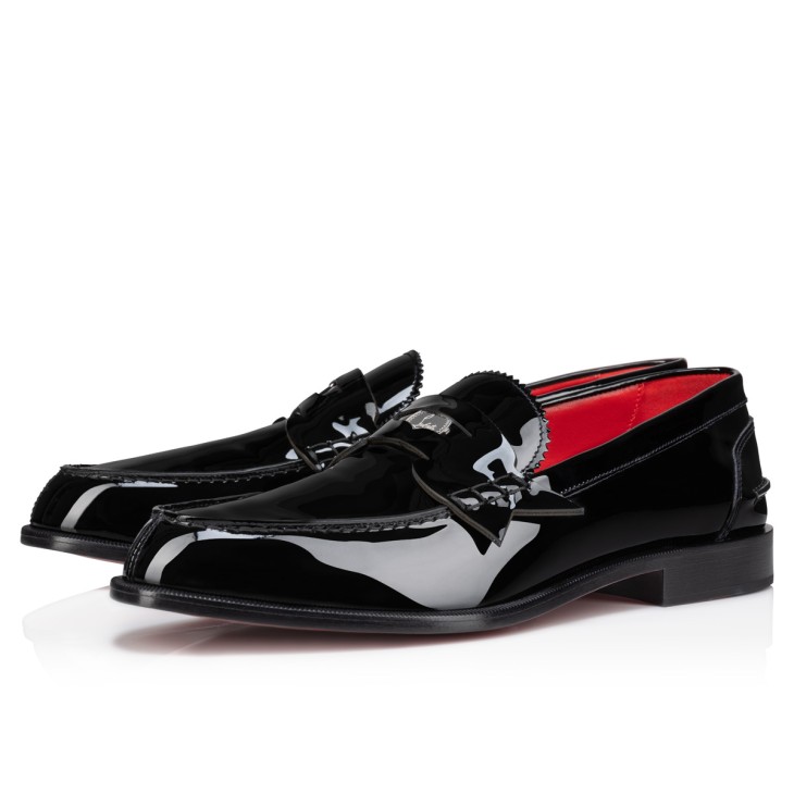 Christian Louboutin Penny Men Moccasins Black | ROZTSN-430