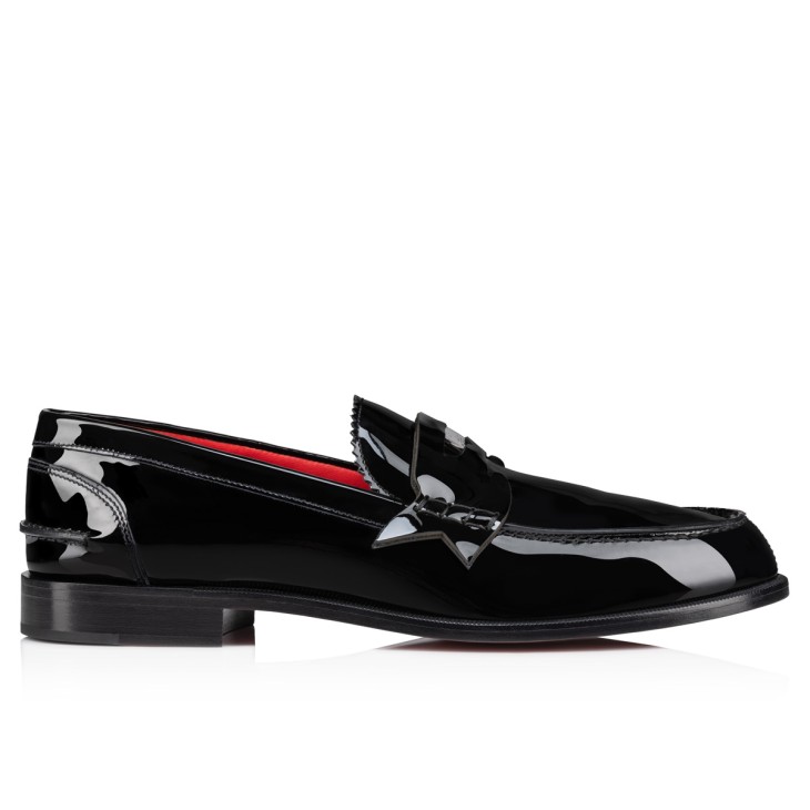 Christian Louboutin Penny Men Moccasins Black | ROZTSN-430