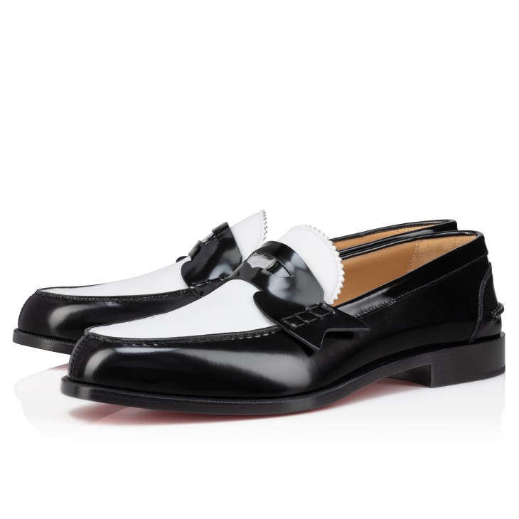 Christian Louboutin Penny Men Moccasins Black | ZMBTNQ-263