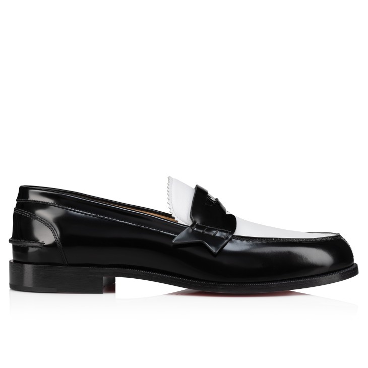 Christian Louboutin Penny Men Moccasins Black | ZMBTNQ-263