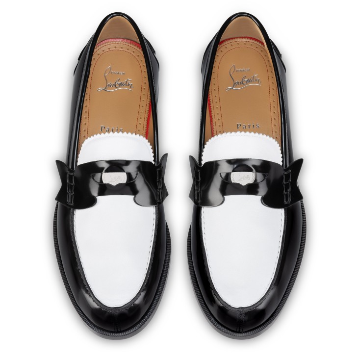 Christian Louboutin Penny Men Moccasins Black | ZMBTNQ-263