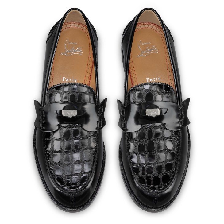 Christian Louboutin Penny Men Moccasins Black | MLZJON-175