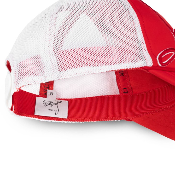 Christian Louboutin Rocknride Men Hats Red / White | DSLGQN-051