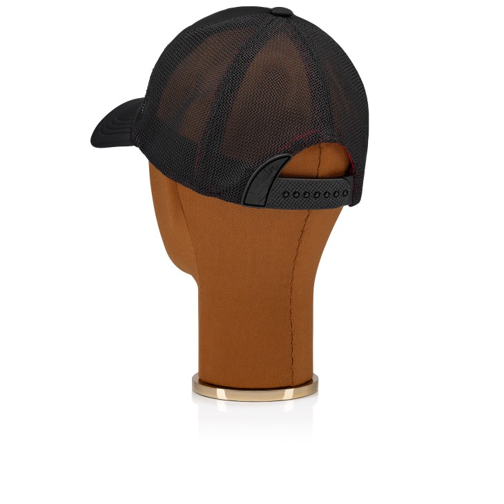 Christian Louboutin Rocknride Strass Men Hats Black | XCABYU-312