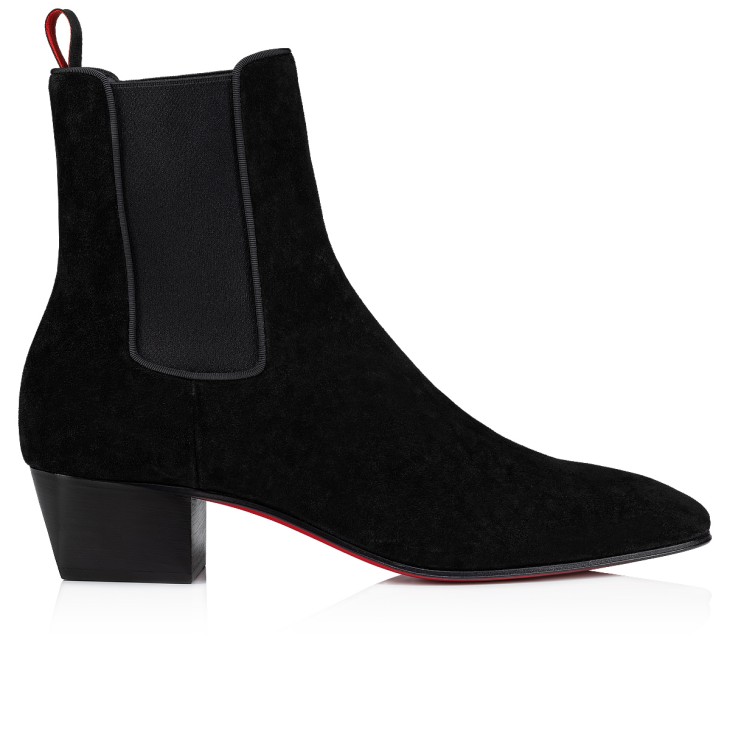 Christian Louboutin Rosalio Chelsea Men Boots Black | AQLVMT-503