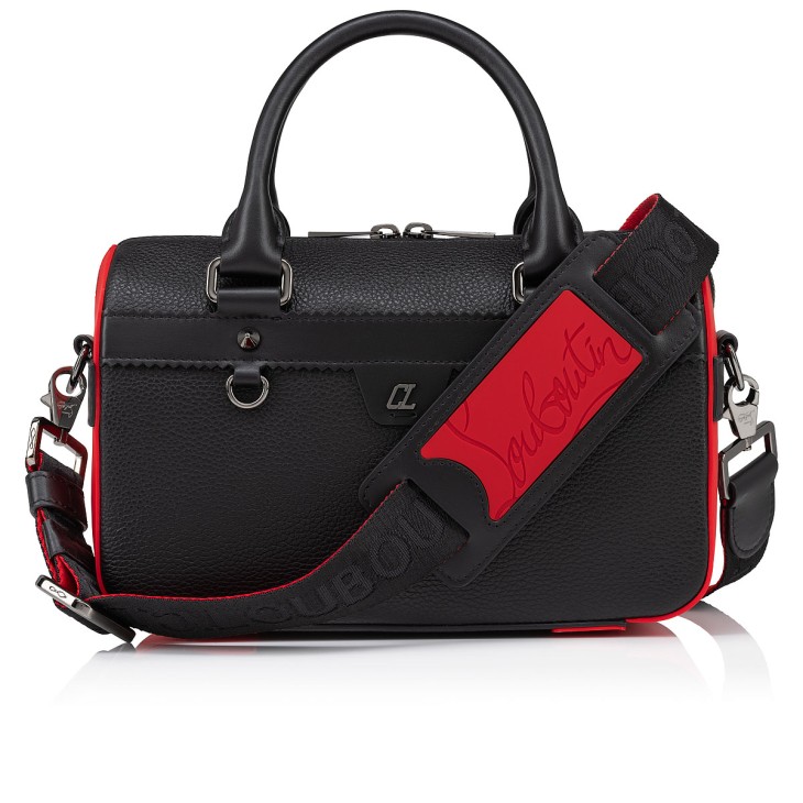 Christian Louboutin Ruisbuddy small Women Shoulder Bags Black | TZMREF-296