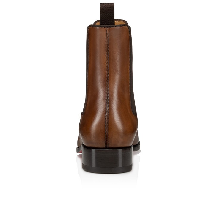 Christian Louboutin Samson Men Boots Brown | DVUKZN-836