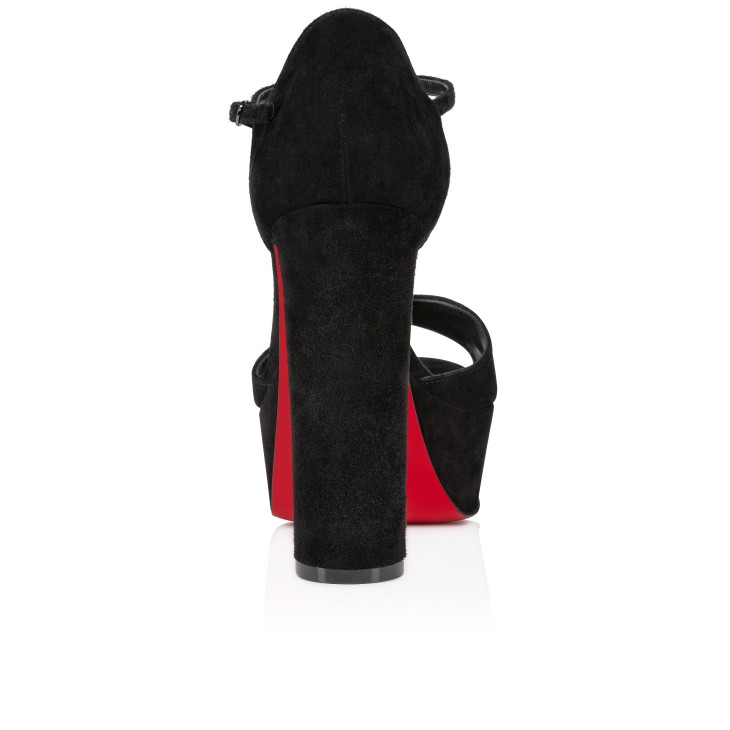 Christian Louboutin Sandaloo Women Platform Shoes Black | PBDGFO-082