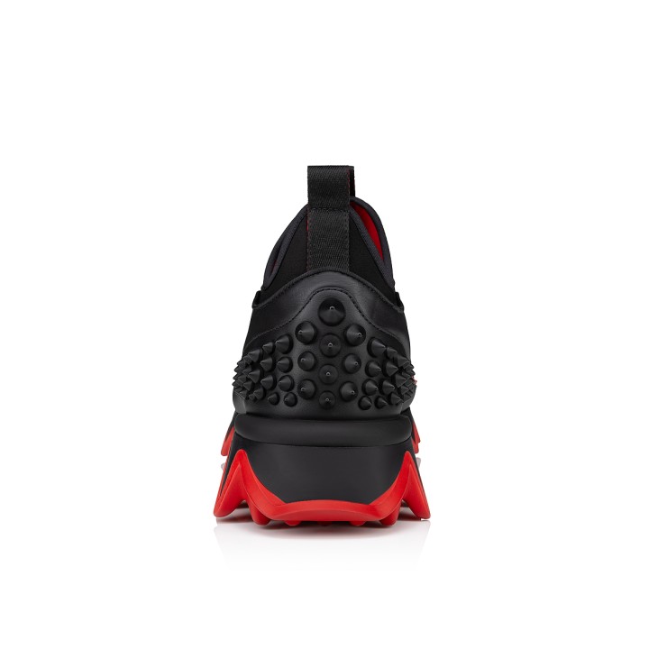 Christian Louboutin Sharkyloub SP Spikes Men Sneakers Black | SORIYL-754