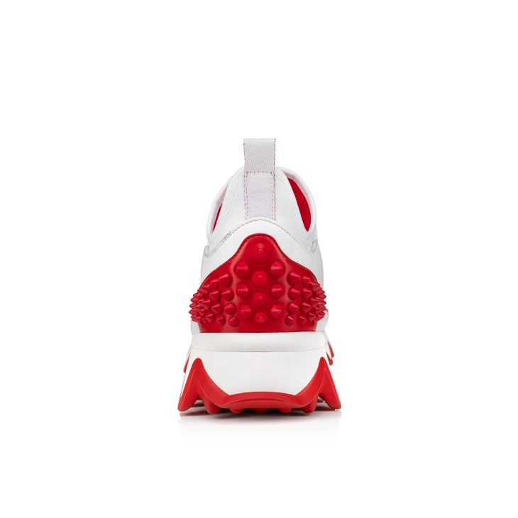 Christian Louboutin Sharkyloub SP Spikes Men Sneakers White | QYENRT-029