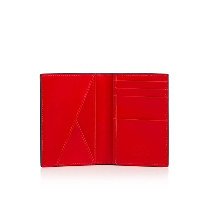 Christian Louboutin Sifnos Men Wallets Black / Red | UQMANE-790