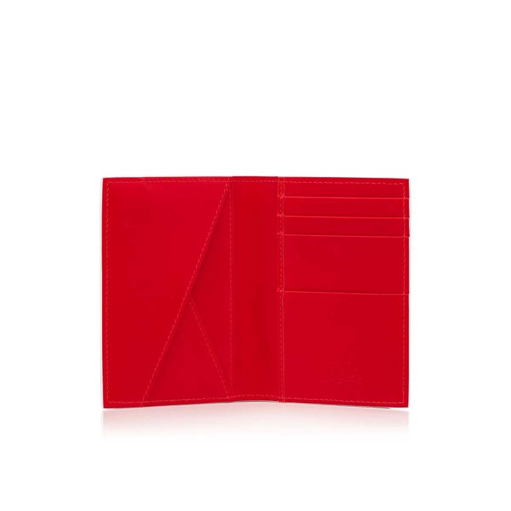 Christian Louboutin Sifnos Men Wallets White / Red | JZQFAW-648