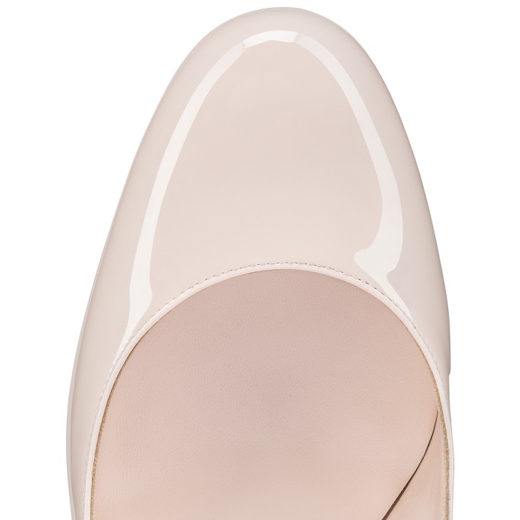 Christian Louboutin So Jane Sling Women Pumps Cream | NGXKHB-135