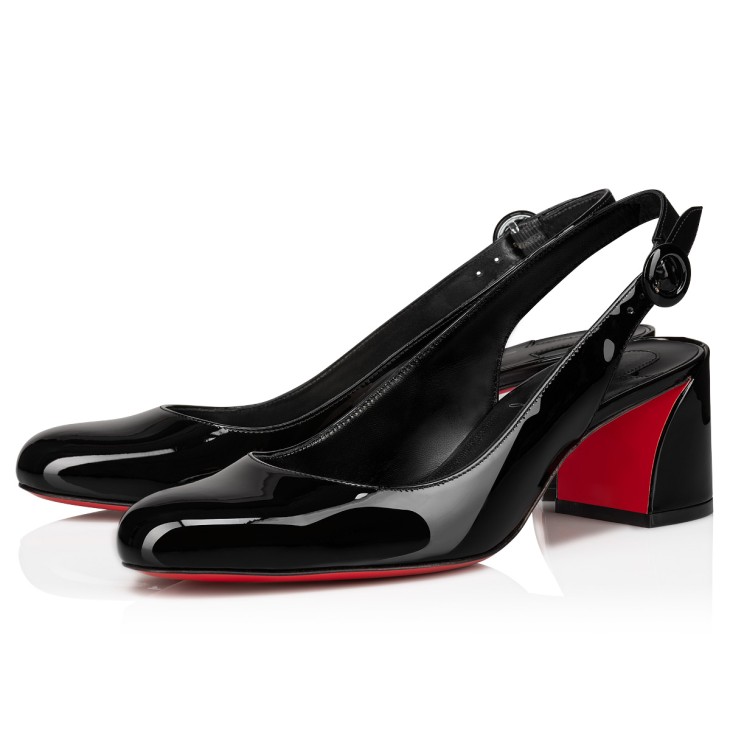 Christian Louboutin So Jane Sling Women Pumps Black | RJSEHF-931