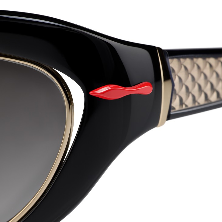 Christian Louboutin So Kate LB0003 Women Eyewear Black | DNHFOE-965