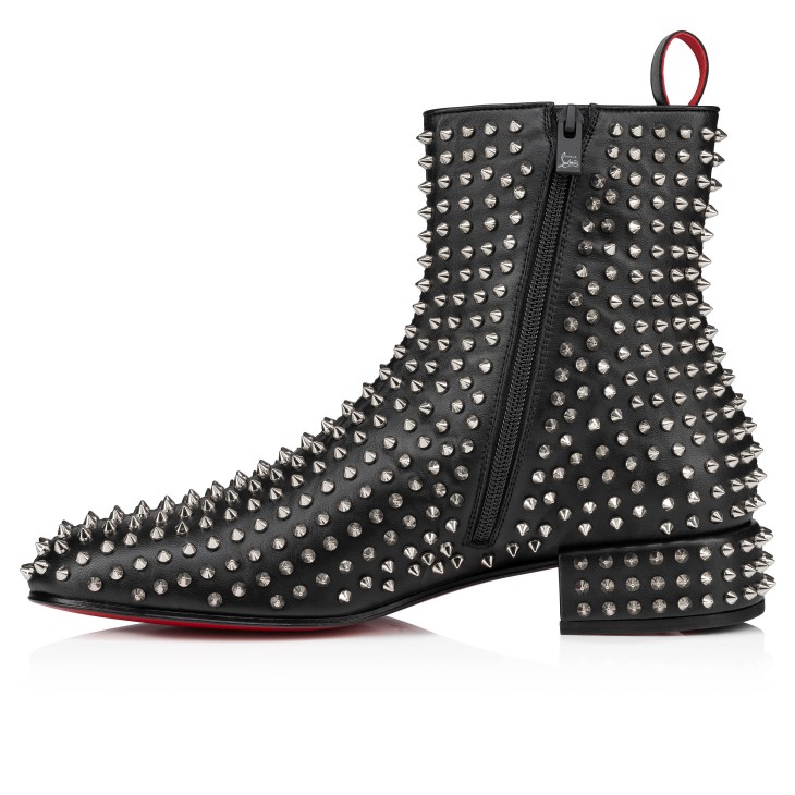 Christian Louboutin Spikeasy Men Boots Black | QHDKCP-042