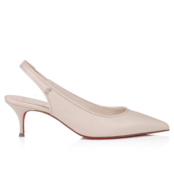 Christian Louboutin Sporty Kate Sling Women Pumps Cream | EGNXZM-608