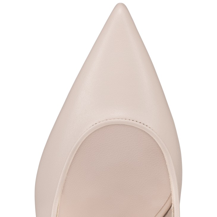 Christian Louboutin Sporty Kate Sling Women Pumps Cream | EGNXZM-608