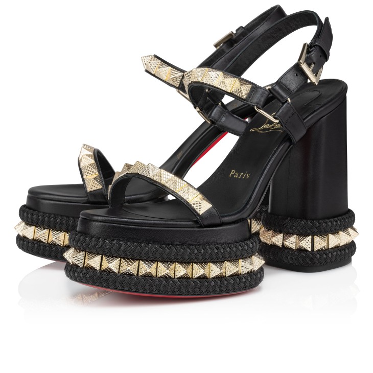 Christian Louboutin Superaclou Women Platform Shoes Black | WFJXHL-469