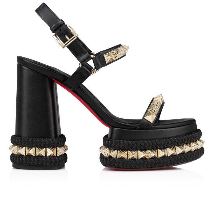 Christian Louboutin Superaclou Women Platform Shoes Black | WFJXHL-469