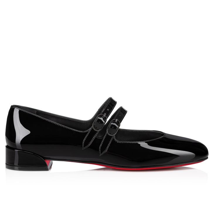 Christian Louboutin Sweet Jane Women Flat Shoes Black | ZQWIOH-376