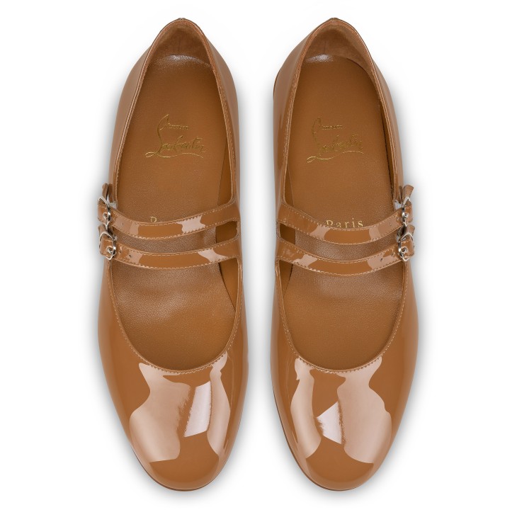 Christian Louboutin Sweet Jane Women Flat Shoes Beige | DQRWTK-830