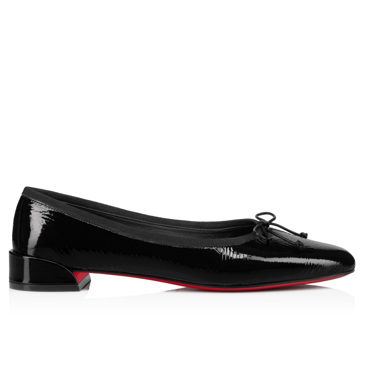 Christian Louboutin Sweetie Jane Women Flat Shoes Black | JYPDVI-387