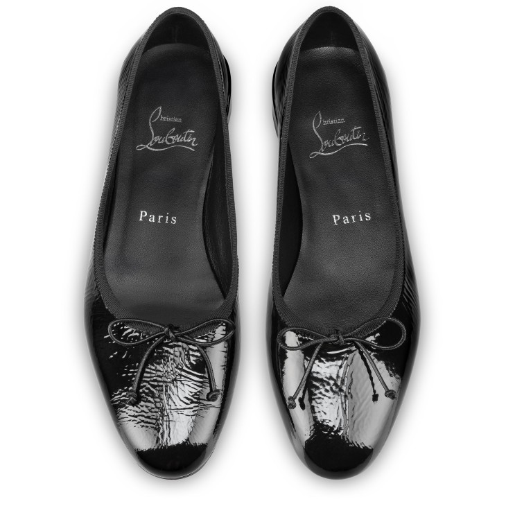 Christian Louboutin Sweetie Jane Women Flat Shoes Black | JYPDVI-387