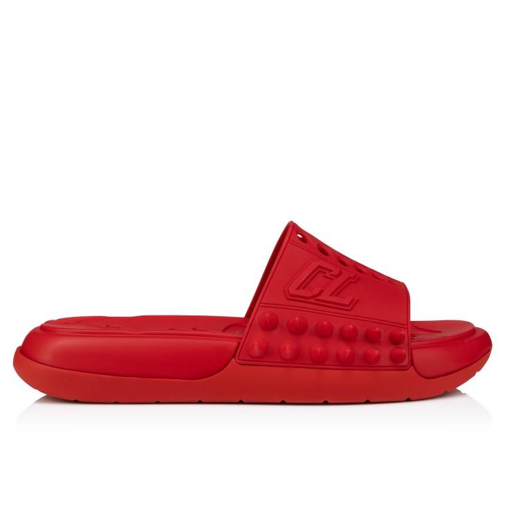 Christian Louboutin Take It Easy Men Sandals Red | TSNPJX-610