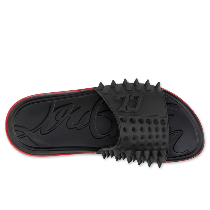 Christian Louboutin Take It Easy Men Sandals Black | UPOFCD-214