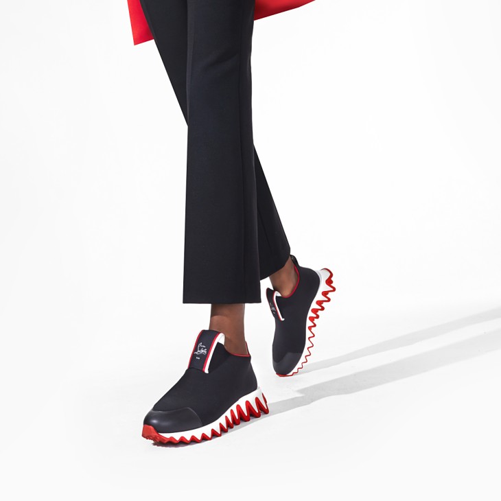 Christian Louboutin Tiketa Run Women Sneakers Black | ZAEQOT-462